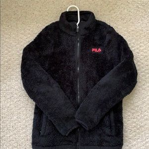 Black Fila Jacket